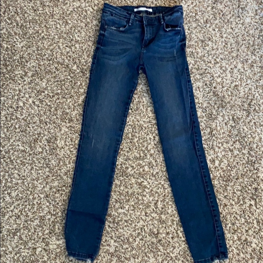 Zara blue jeans